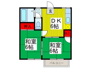 コートハウス　南平　Ｂ棟の物件間取画像